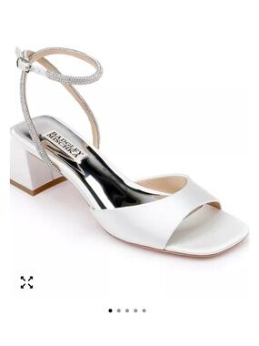 Badgley Mischka Women's Infinity Block Heel Evening Sandals